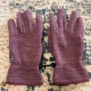 Patagonia Better Sweater Fleece Gloves - Women’s Medium - Purple